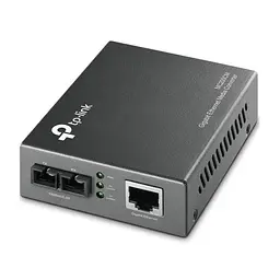 Медіаконвертер TP-LINK MC200CM, 1GEBase-TX-1GEBase-FX, MM, 0.5km, SC