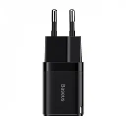 Мережевий зарядний пристрій Baseus GAN3 Fast Charger 1C 30W EU CCGN010101 Black - мініатюра 4