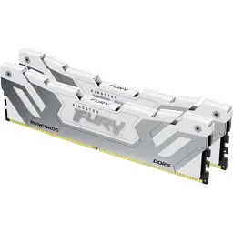 Модуль памяти для компьютера DDR5 48GB (2x24GB) 8800 MHz Renegade White/Silver Kingston Fury (ex.HyperX) (KF588CU42RWK2-48)