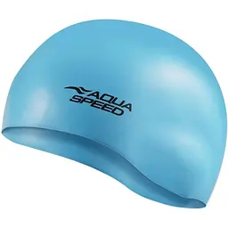 Шапочка для плавання Aqua Speed Mono Блакитний (1000-111-42)