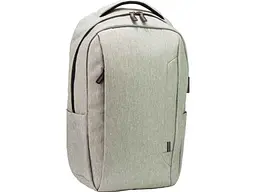 Рюкзак Optima поліестр сірий 44x29x15см USB Techno арт.O97590-03