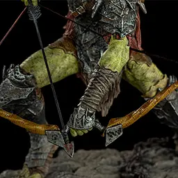 Статуетка Lord Of The Rings Archer Orc Art Scale 1/10 (Володар кілець) - мініатюра 5