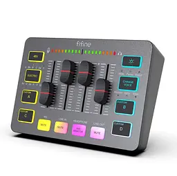 Аудіомікшер FIFINE SC3 / Black