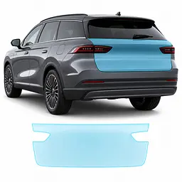 Антигравійна захисна бронеплівка за лекалами для Chery Tiggo 9 (PHEV) I 2023- зона кришки багажника