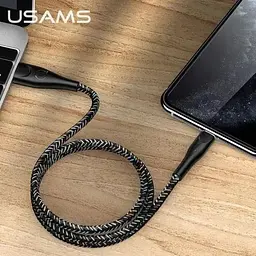 Кабель Usams U41 Braided USB-A to Micro-USB 2A 3m Black [138960] - мініатюра 7