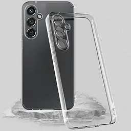 TPU чохол Epic Transparent 1,5mm Full Camera для Samsung Galaxy A55 Безбарвний (прозорий) - мініатюра 2