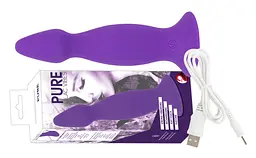 Анальна пробка з вібрацією Pure Lilac Vibes Plug Orion 589730 87778 - мініатюра 4