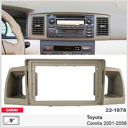 Перехідна рамка Toyota Corolla Carav 22-1878 - мініатюра 5