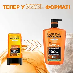 Гель для душу L'Oreal Paris Men Expert Hydra Energetic 1 л - мініатюра 3