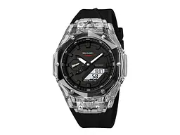 Наручний годинник 2411WTBK White-Black Skmei acs0029940 - мініатюра 2
