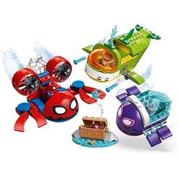 Конструктор LEGO Super Heroes Marvel Павук: Підводні транспортні засоби 154 деталі (11207) - мініатюра 3