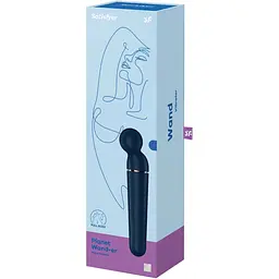 Вібромасажер Satisfyer Planet Wand-er Blue/Rosegold - мініатюра 6