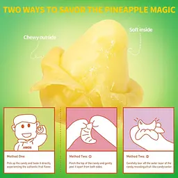 Желейні цукерки Amos Peelerz Pineapple 170г - мініатюра 6