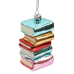Ялинкова прикраса "Книги" 5,5*5,6*11 см, YQ1407270 - мініатюра 2