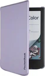 Обкладинка PocketBook 6", Verse(PB619/629/634), Shell Прозорий Light cover, фіолетова - мініатюра 3