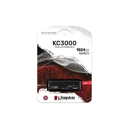 Накопичувач SSD M.2 2280 1TB Kingston (SKC3000S/1024G) - мініатюра 4