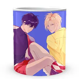 Кухоль GeekLand Banana Fish Бананова Риба Еш Ейджі BF 02.07 330 мл білий - мініатюра 2