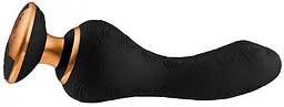 Вібратор Shunga Sanya Intimate 18.5 см чорний - мініатюра 3