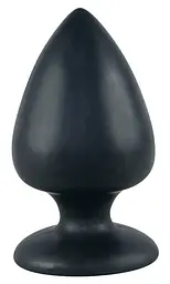 Чорна анальна пробка Black Velvets Butt Plug Extra від Orion - мініатюра 3