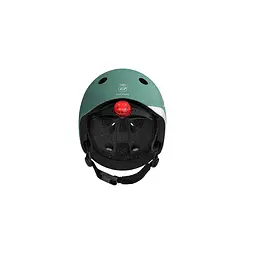 Шолом захисний Scoot and Ride світловідбиваючий, з ліхтариком, 45-51 см (XXS/XS), сіро-зелений (SR-210225-FOREST) - мініатюра 6