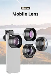 Об'єктив Ulanzi Cl-005 16mm Wide-Angle Mobile Lens (Cl-005 F008) Чорний - мініатюра 4
