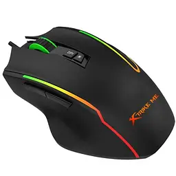 Мишка XTRIKE ME GM-518 ігрова 12800dpi 9 кнопок RGB високий профіль чорна - мініатюра 5