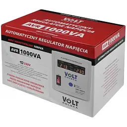 Стабілізатор напруги Volt Polska AVR 1000VA 8-11% - мініатюра 5