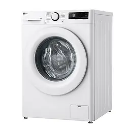 Пральна машина LG фронтальна, 10кг, 1400, A, 57см, дисплей, пара, інвертор, білий - мініатюра 9
