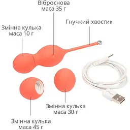 Смарт вагінальні кульки We-Vibe Bloom - мініатюра 5
