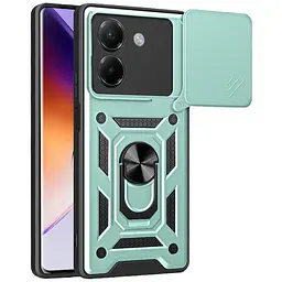 Чохол Ummi Camshield Serge Ring для Xiaomi Poco F7 Зелений / Green