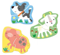 Usborne First Jigsaws: Farm Animals - Matthew Oldham, анг. мова (9781474988544) - мініатюра 5
