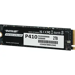 Накопичувач SSD M.2 2280 2TB Patriot (P410P2TBM28H) - мініатюра 3