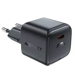 МЗП Acefast A77 mini PD30W GaN (1USB-C) Black - мініатюра 2
