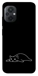 TPU чохол Demsky Lazy cat для Xiaomi Poco M5