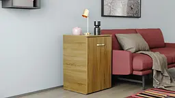 Стіл-тумба трансформер Смарт 1/2 Ferrum-decor 750x1450x600 ДСП Дуб Сонома Трюфель 16 мм (FRD-105078) - мініатюра 10