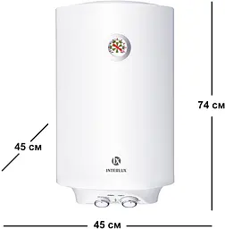 Водонагрівач INTERLUX IRWH-80MW (сухий тен, 1500 Вт) - мініатюра 4