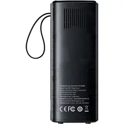 Автомобільний компресор Baseus SuperMini Mega Series (C11123202111-00) [128322] - мініатюра 2