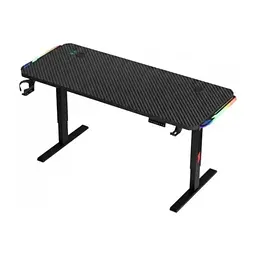 Комп'ютерний стіл GT Racer TY-1456 Black (TY-1456 (140x60x71-116) Black) - мініатюра 3