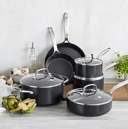 Каструля з кришкою GreenPan Copenhagen, 24 см, 4,9 л з керамічним покриттям (CC003346-001) - мініатюра 6