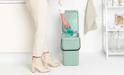 Відро для сміття Brabantia Sort&Go, 25 л, м'ятне (212765) - мініатюра 6