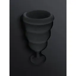 Менструальна чаша gcup gvibe, s, чорна, 6 х 3,5 см - мініатюра 8