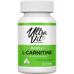 Амінокислота VPLab Acetyl-L-Carnitine 60 капсул