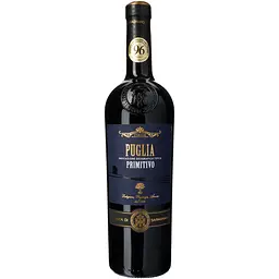 Вино Duca Di Saragnano Primitivo Puglia IGT червоне напівсухе 0.75 л