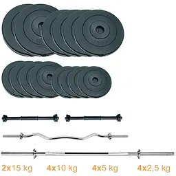 Набір штанг + гантелі Newt Gym Set 2 Rock Pro NE-PL-SET2-115 115 кг - мініатюра 2