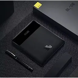 Портативна батарея Baseus Blade High Power Digital Display Quick Charge 20000 mAh 100W PPBL000201 Black - мініатюра 9