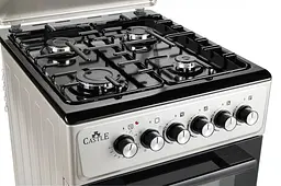 Плита комбінована Castle CPG-50B сіра - мініатюра 4