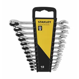 Ключі комбіновані Stanley М8-М19 хром-ванадієві комплект 12 шт. (STMT82843-0) - мініатюра 2