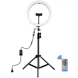 Кільцева LED лампа Puluz PKT3050EU 12"+ штатив 1,1 м