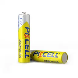 Акумулятор AAA 600mAh, 1.2V Ni-MH, rechargeable battery, PKCELL, 4pcs/card - мініатюра 2