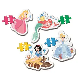 Пазл 4 в 1 Clementoni My First Puzzles Princess (20813.00) - мініатюра 2